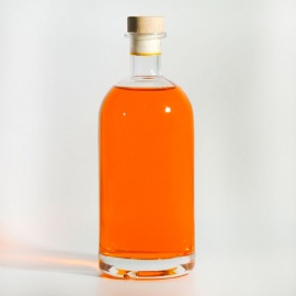 750ml glass bottle for vodka, tequila, gin, whiskey and other alcohol packaging