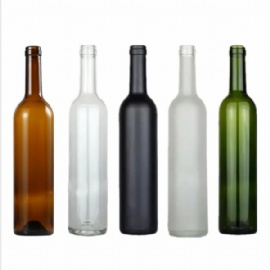 750ml glass bottle for vodka, tequila, gin, whiskey and other alcohol packaging