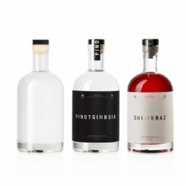 750ml glass bottle for vodka, tequila, gin, whiskey and other alcohol packaging