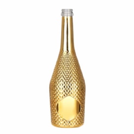 750ml glass bottle for vodka, tequila, gin, whiskey and other alcohol packaging