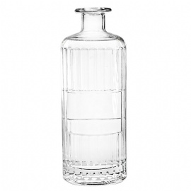 750ml glass bottle for vodka, tequila, gin, whiskey and other alcohol packaging